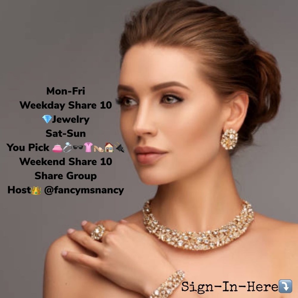 🌺Posher’s Choice Saturday 🌺Add 200 New Followers Daily  🌺Jewelry Share🌺